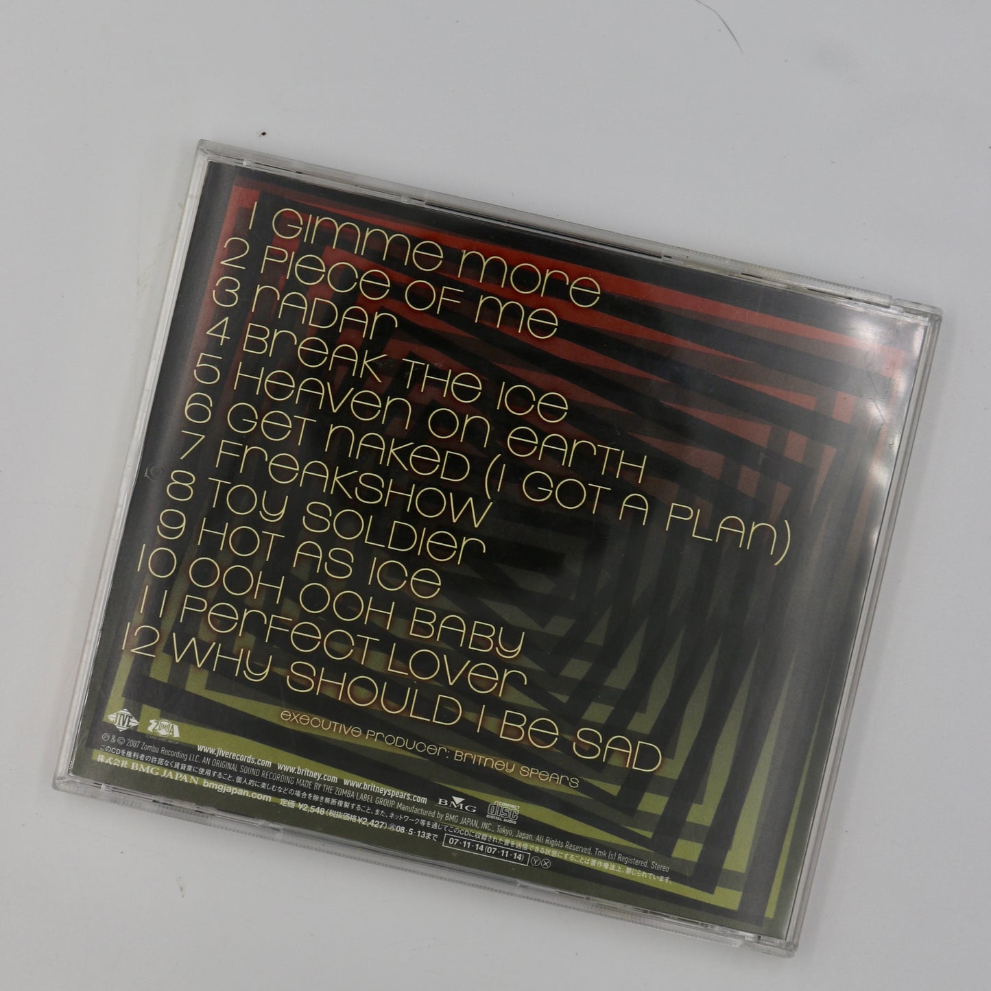 Britney Spears - Blackout (Japan CD)