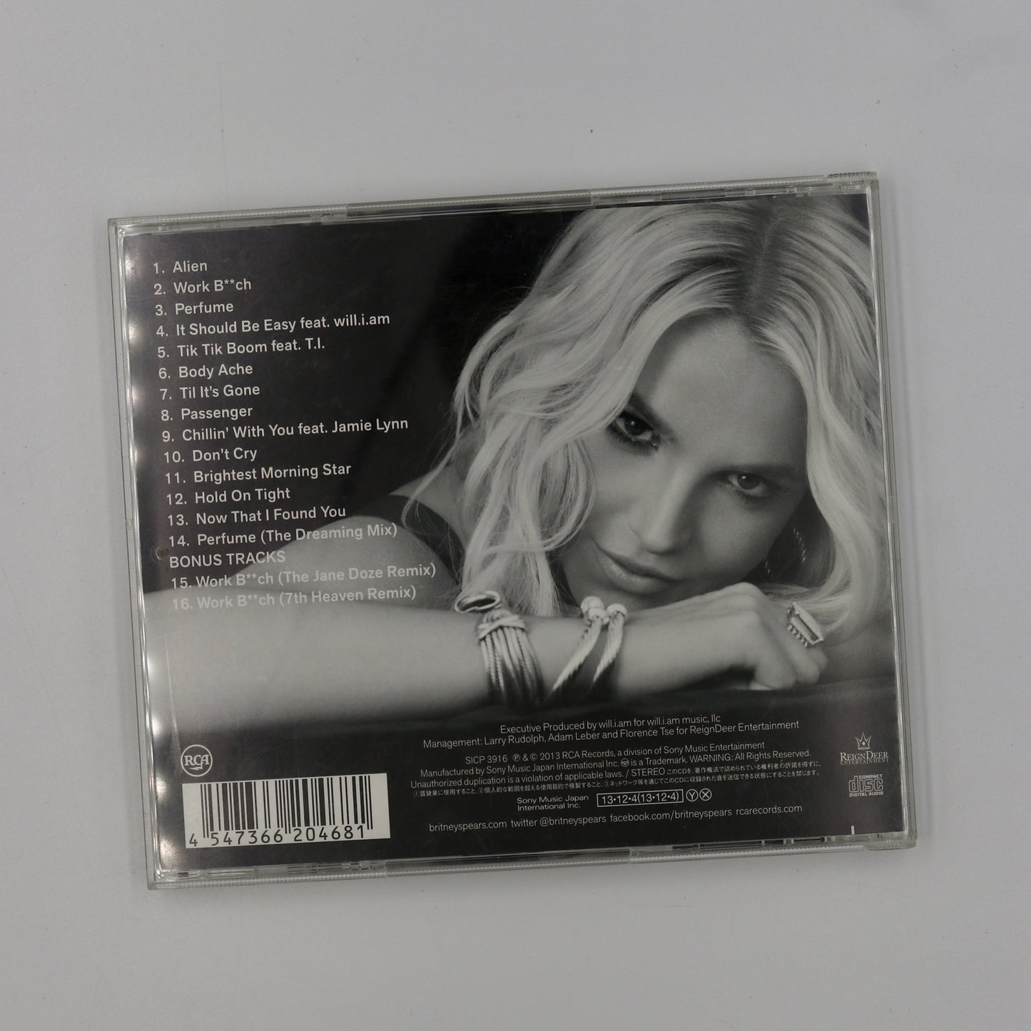 Britney Spears - Britney Jean (Japenesee CD)