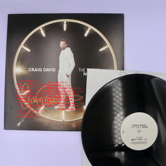 *SIGNED* Craig David - The Time Is Now (LP)