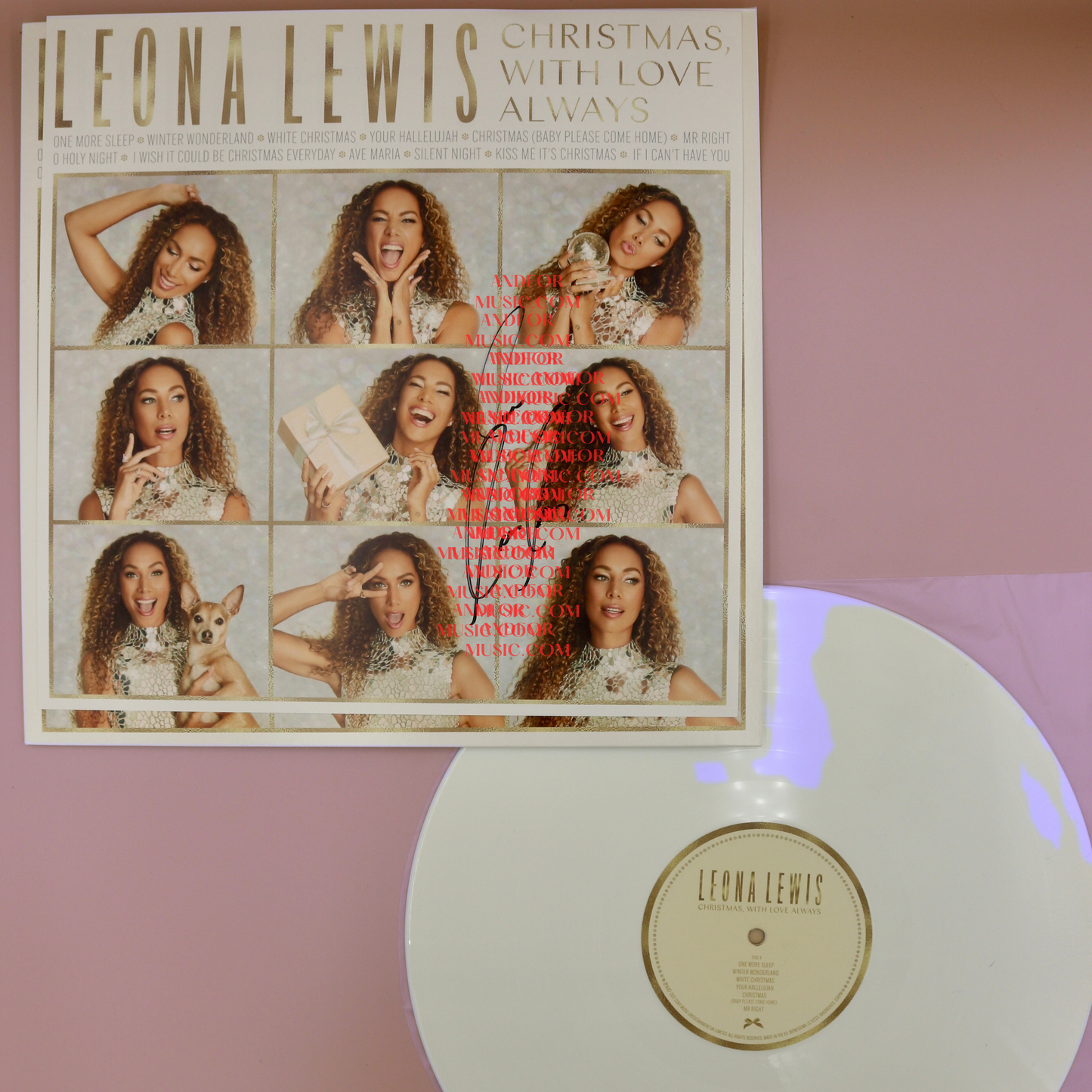 *SIGNED* Leona Lewis - Christmas With Love (White LP)