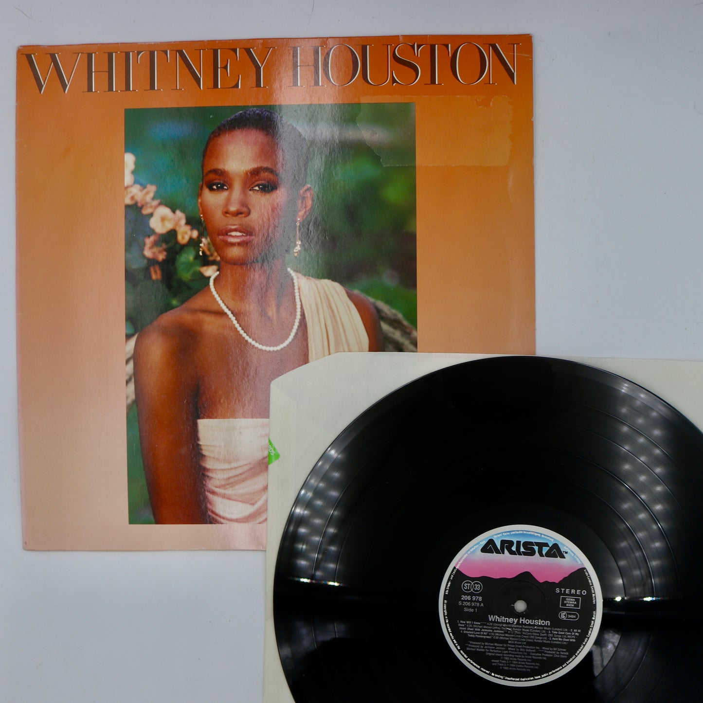 Whitney Houston - Self Titled (Black LP)