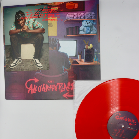 *SIGNED* KSI - All Over The Place (Vinyl + Insert)