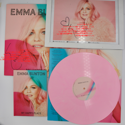 *SIGNED* Emma Bunton - My Happy Place (Bundle) (Vinyl, CD, Insert)