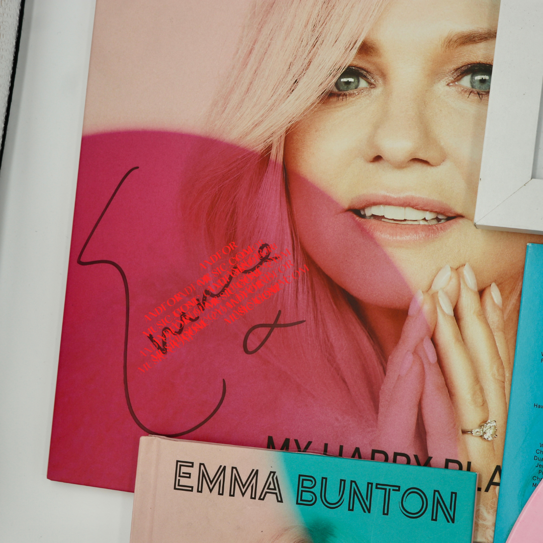 *SIGNED* Emma Bunton - My Happy Place (Bundle) (Vinyl, CD, Insert)