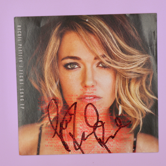 *SIGNED* Rachel Platten - Fight Song EP (Insert)