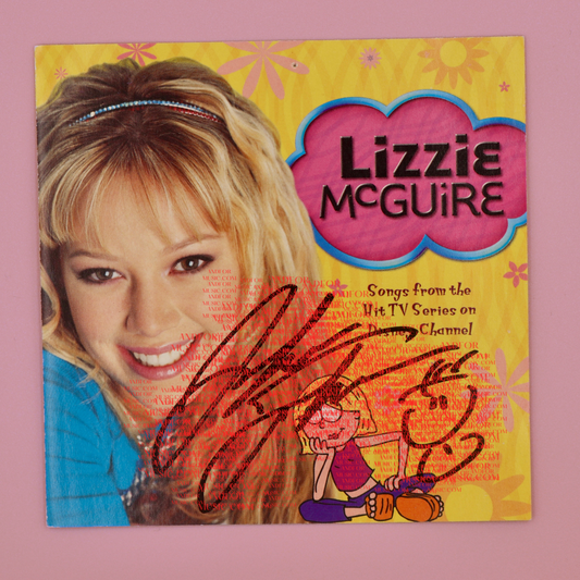 *SIGNED* Hilary Duff - Lizzie McGuire Soundtrack (CD)