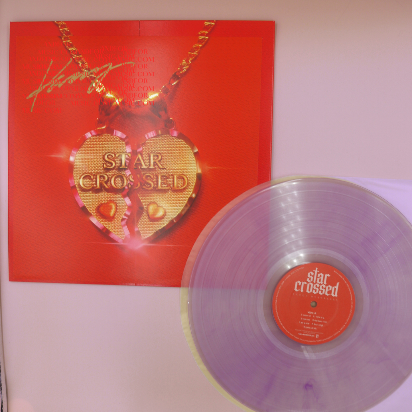 *SIGNED* Kacey Musgraves - Star Crossed (Purple Clear LP)