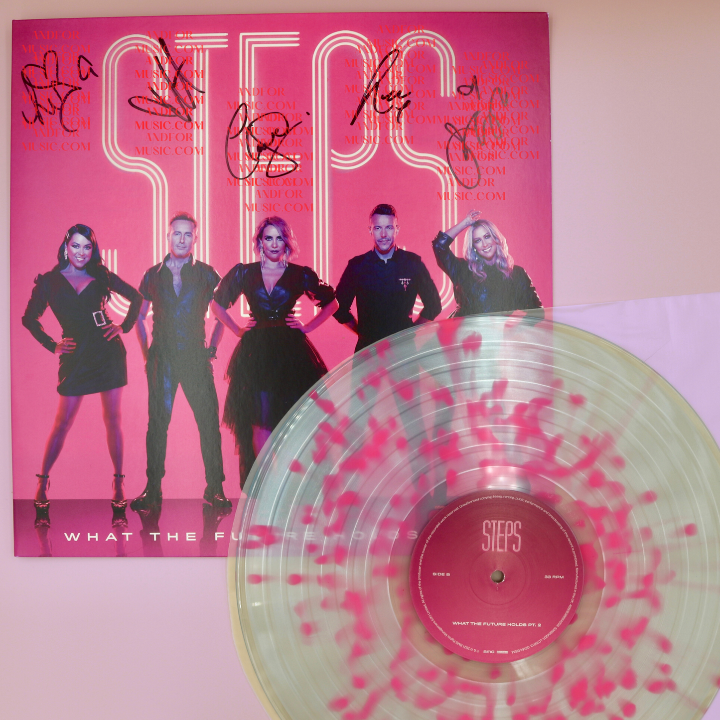 *SIGNED* Steps - What Does The Future Hold Part 2 (LP)