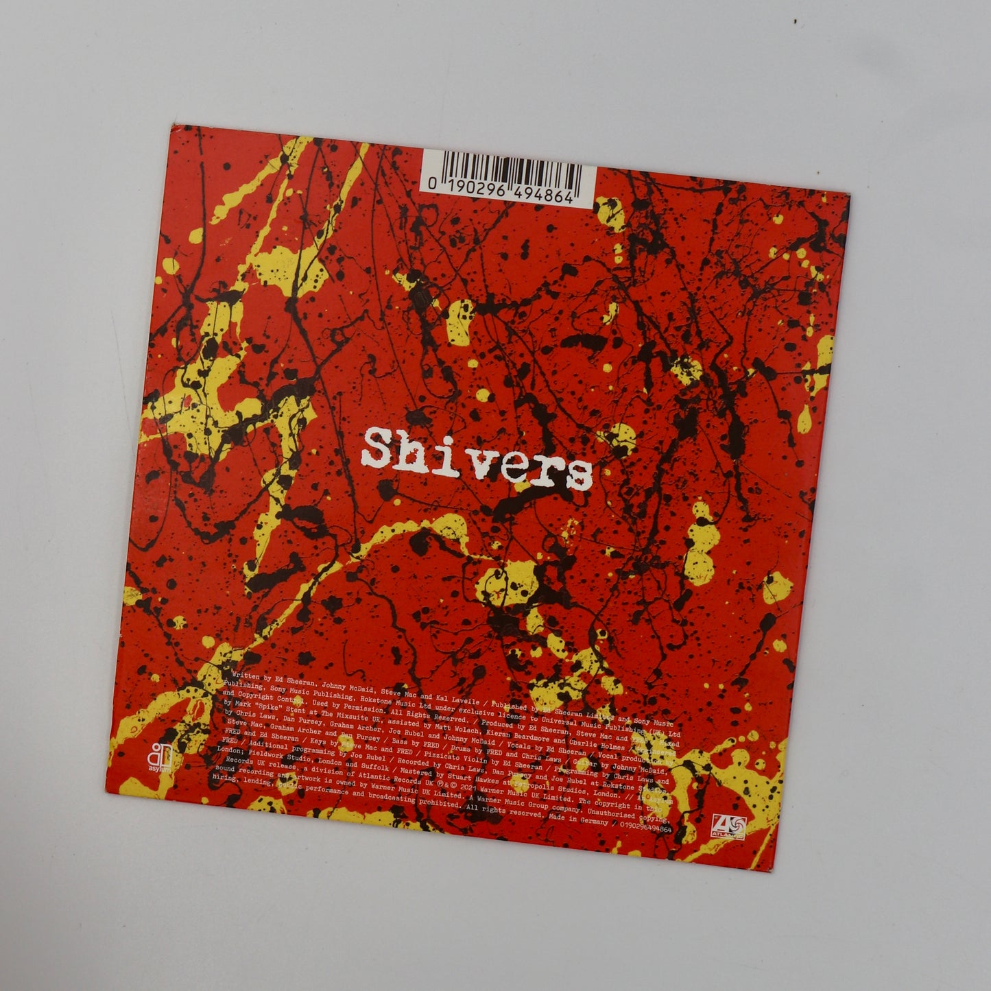 *SIGNED* Ed Sheeran - Shivers (CD Insert)