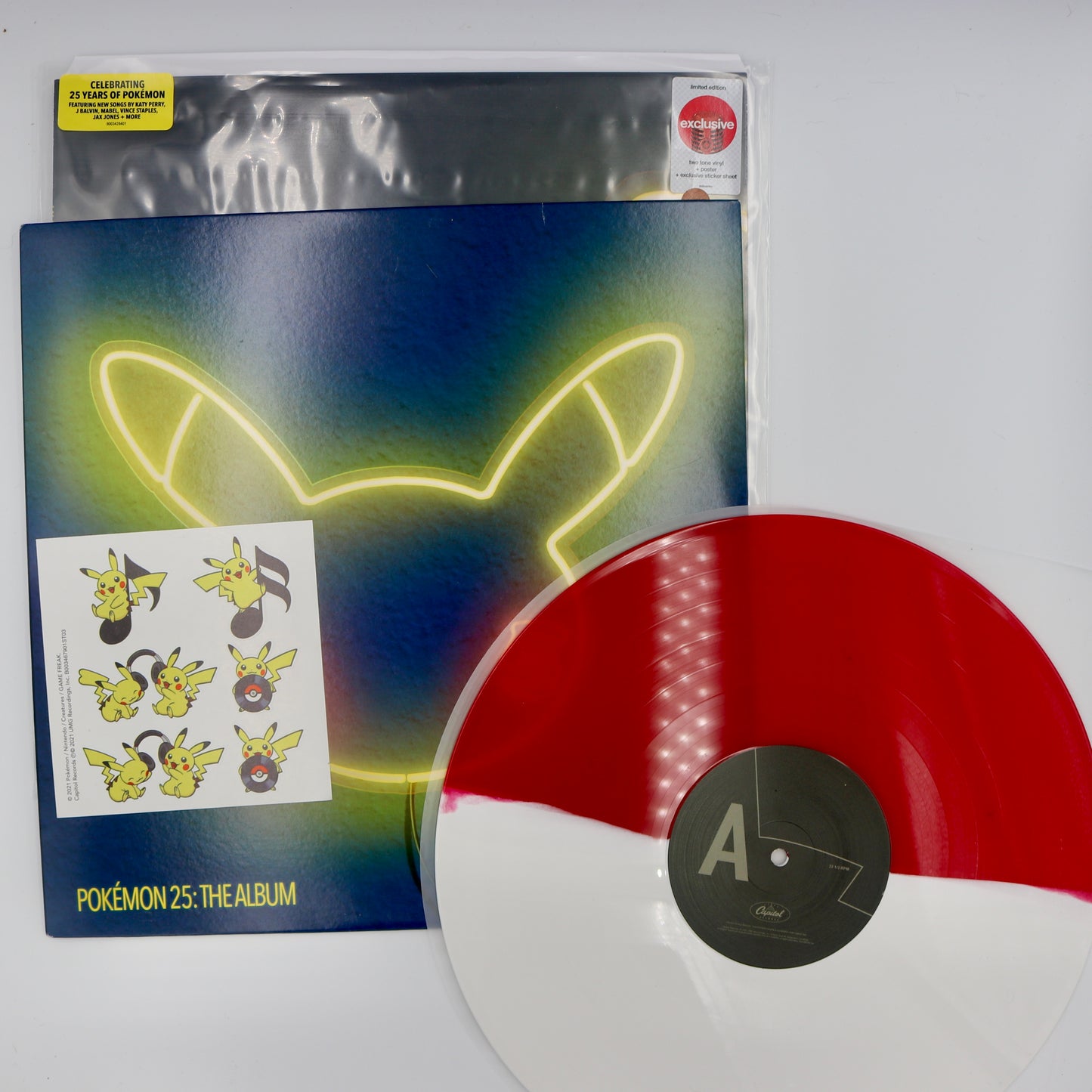 Pokemon 25 - Soundtrack (Target, Red LP)