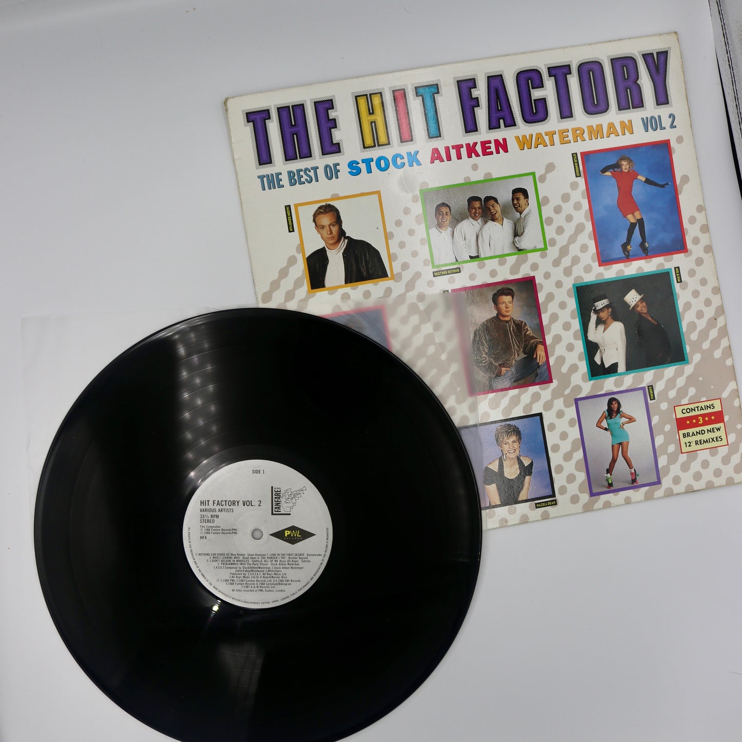 The Hit Factory - 80s Greatest Hits (LP)